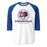 Duncanville High School Panthers Unisex 3/4 sleeve Raglan T-shirt 226