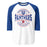 Duncanville High School Panthers Unisex 3/4 sleeve Raglan T-shirt 218