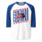 Duncanville High School Panthers Unisex 3/4 sleeve Raglan T-shirt 223