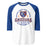 Grand Oaks High School Grizzlies Unisex 3/4 sleeve Raglan T-shirt 206