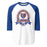 Grand Oaks High School Grizzlies Unisex 3/4 sleeve Raglan T-shirt 212