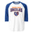 Grand Oaks High School Grizzlies Unisex 3/4 sleeve Raglan T-shirt 234