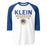 Klein High School Bearkats Unisex 3/4 Sleeve Raglan T-shirt 003