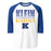 Klein High School Bearkats Unisex 3/4 Sleeve Raglan T-shirt 024