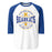 Klein High School Bearkats Unisex 3/4 Sleeve Raglan T-shirt 218