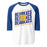 Klein High School Bearkats Unisex 3/4 Sleeve Raglan T-shirt 223