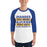 Man wearing Klein High School Bearkats Unisex 3/4 Sleeve Raglan T-shirt 238