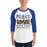 Ma wearing Klein High School Bearkats Unisex 3/4 Sleeve Raglan T-shirt 240