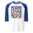 Klein High School Bearkats Unisex 3/4 Sleeve Raglan T-shirt 236