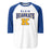 Klein High School Bearkats Unisex 3/4 Sleeve Raglan T-shirt 234