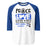 New Caney High School Eagles Unisex 3/4 sleeve Raglan T-shirt 240