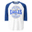 New Caney High School Eagles Unisex 3/4 sleeve Raglan T-shirt 218