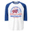 Oak Ridge High School War Eagles Unisex 3/4 sleeve Raglan T-shirt 208 royal
