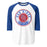 Oak Ridge High School War Eagles Unisex 3/4 sleeve Raglan T-shirt 220 royal