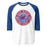 Oak Ridge High School War Eagles Unisex 3/4 sleeve Raglan T-shirt 224 royal