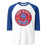 Oak Ridge High School War Eagles Unisex 3/4 sleeve Raglan T-shirt 215 royal