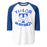 Taylor High School Mustangs Unisex 3/4 sleeve Raglan T-shirt 228