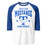 Taylor High School Mustangs Unisex 3/4 sleeve Raglan T-shirt 213