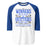 Taylor High School Mustangs Unisex 3/4 sleeve Raglan T-shirt 237