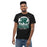 Man wearing Reagan High School Rattlers Black Classic Unisex T-shirt 202