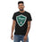 Man wearing Reagan High School Rattlers Black Classic Unisex T-shirt 225