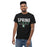 Man wearing Spring High School Lions Black Classic Unisex T-shirt 003