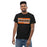 Man wearing United High School Longhorns Black Classic Unisex T-shirt 098