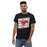 Man wearing Westfield High School Mustangs Black Classic Unisex T-shirt 223