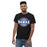 Front view of Hebron High School Hawks Black Classic Unisex T-shirt 011
