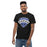 Front view of Hebron High School Hawks Black Classic Unisex T-shirt 221