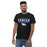Front view of New Caney High School Eagles Black Classic Unisex T-shirt 049