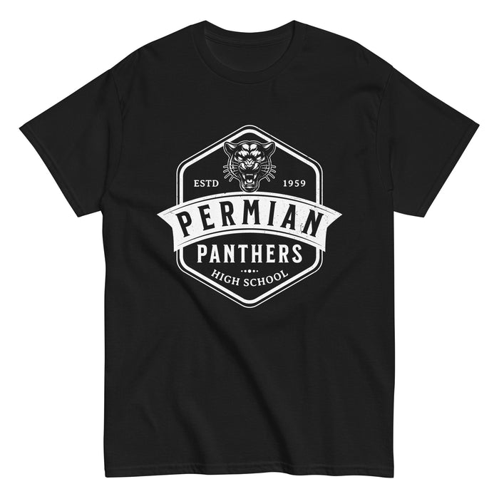 Permian High School Panthers Black Classic Unisex T-shirt 209