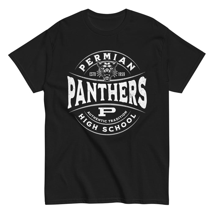 Permian High School Panthers Black Classic Unisex T-shirt 218