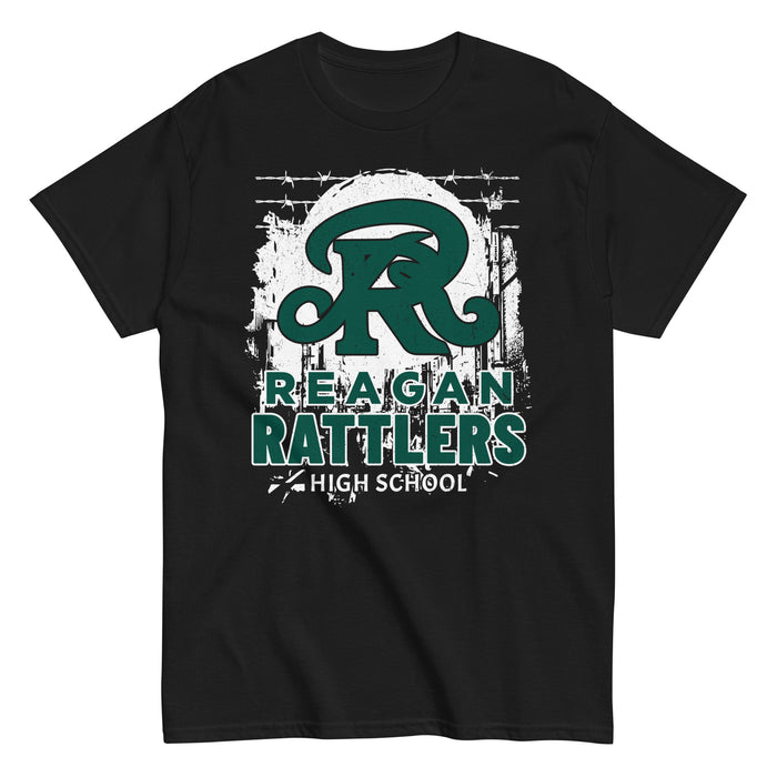 Reagan High School Rattlers Black Classic Unisex T-shirt 202