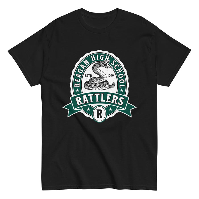 Reagan High School Rattlers Black Classic Unisex T-shirt 212