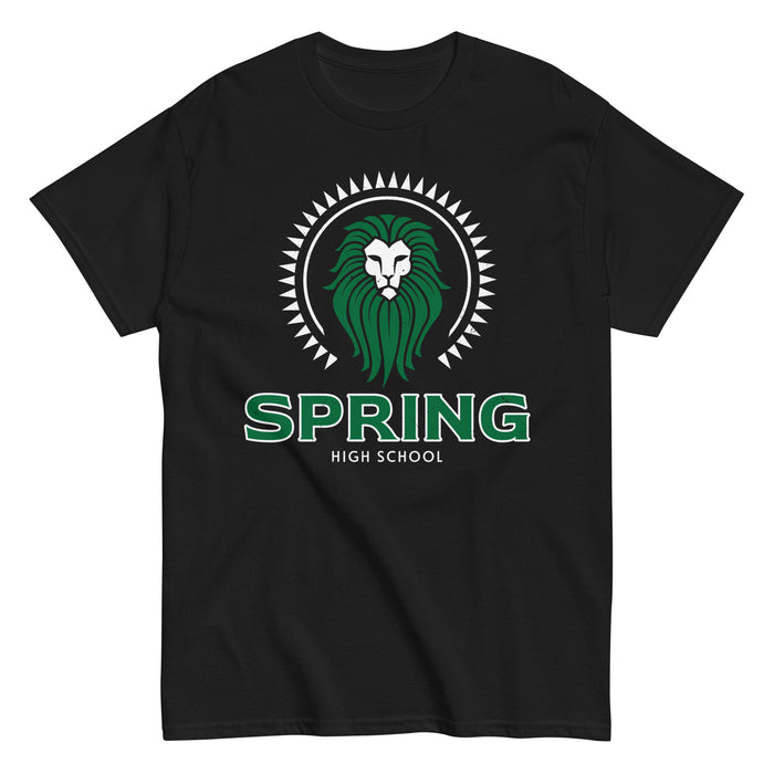 Spring High School Lions Black Classic Unisex T-shirt 221