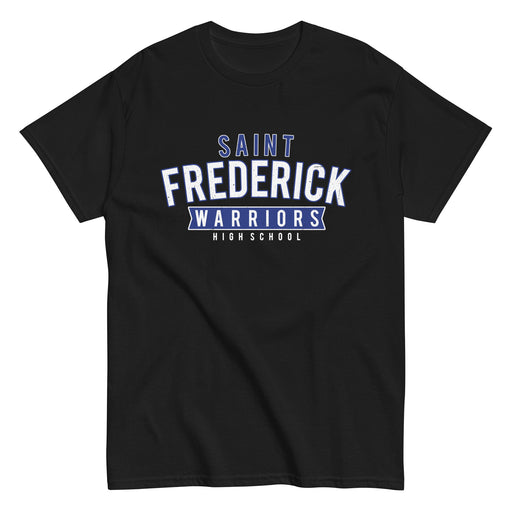 St. Frederick High School Warriors Black Classic Unisex T-shirt 021