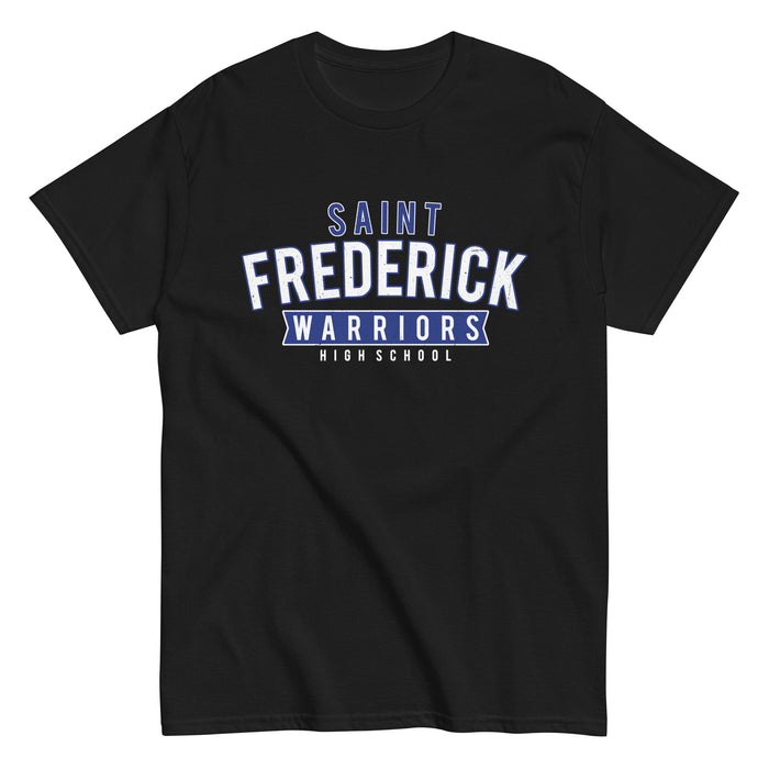 St. Frederick High School Warriors Black Classic Unisex T-shirt 021