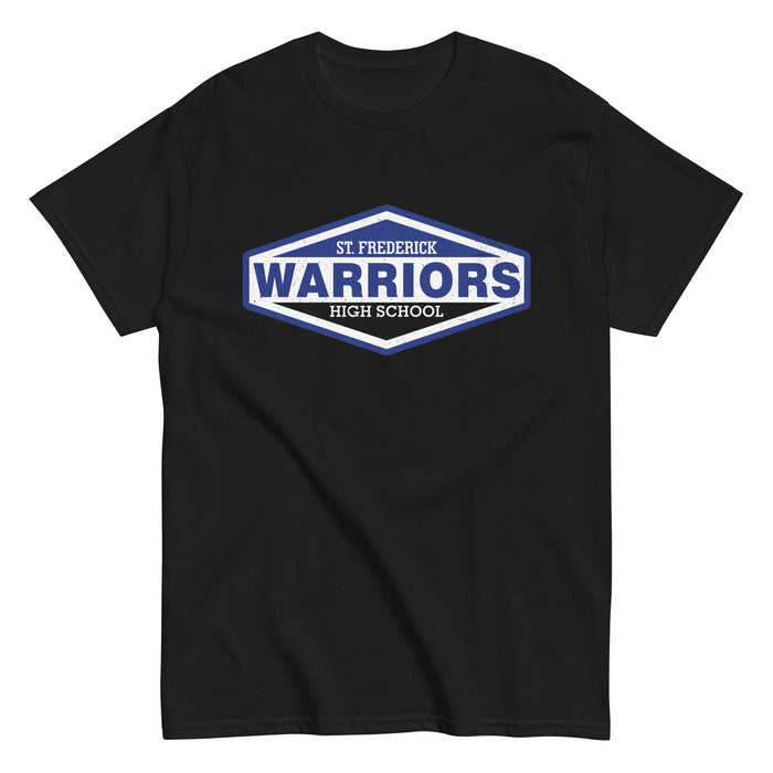 St. Frederick High School Warriors Black Classic Unisex T-shirt 009