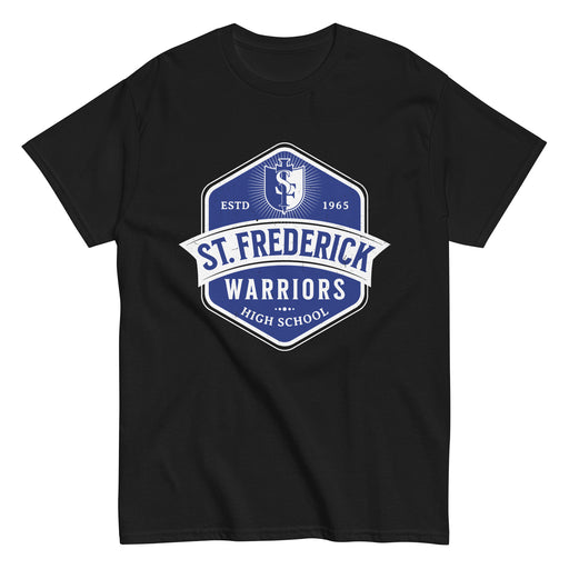 St. Frederick High School Warriors Black Classic Unisex T-shirt 209