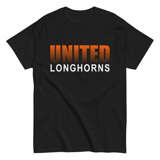 United High School Longhorns Black Classic Unisex T-shirt 024