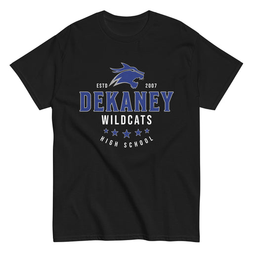 Dekaney High School Wildcats Black Classic Unisex T-shirt 217