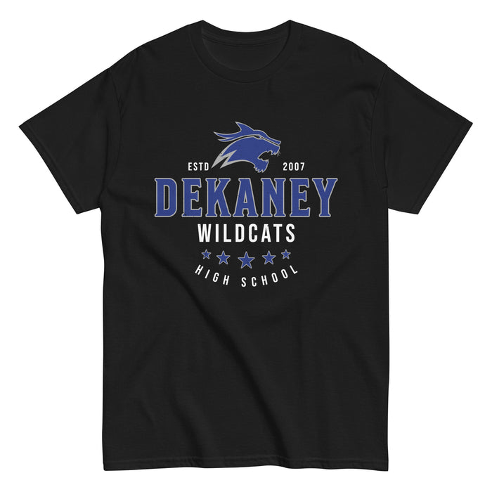Dekaney High School Wildcats Black Classic Unisex T-shirt 217