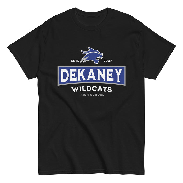 Dekaney High School Wildcats Black Classic Unisex T-shirt 202
