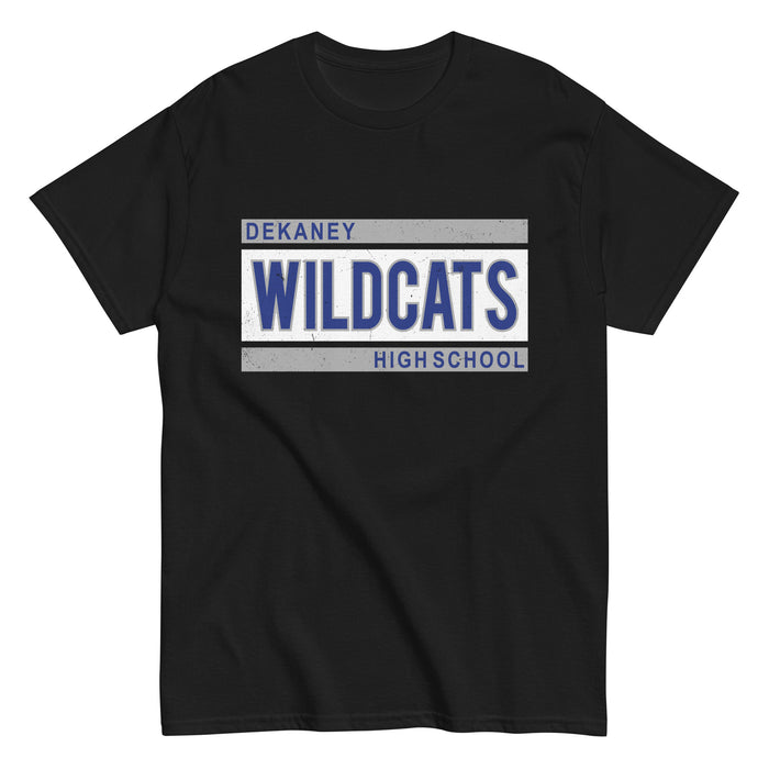 Dekaney High School Wildcats Black Classic Unisex T-shirt 098
