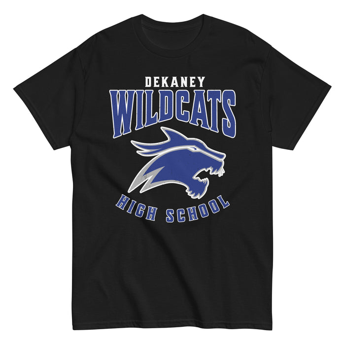 Dekaney High School Wildcats Black Classic Unisex T-shirt 213