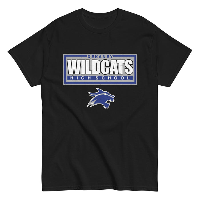 Dekaney High School Wildcats Black Classic Unisex T-shirt 049