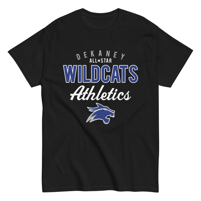 Dekaney High School Wildcats Black Classic Unisex T-shirt 034