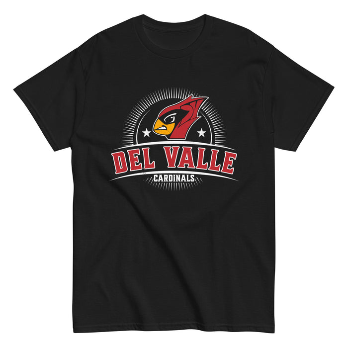 Del Valle High School Cardinals Black Classic Unisex T-shirt 221
