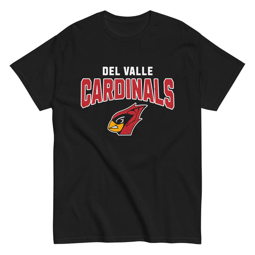 Del Valle High School Cardinals Black Classic Unisex T-shirt 234